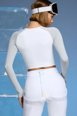 Oh Polly Tops^Super Sculpt Base Layer Top in White