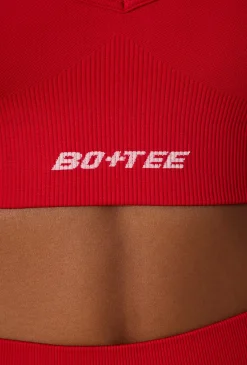 Oh Polly Women'S Clothing Sale - $65 And Under | Women'S Clothing Sale - $40 And Under^Super Sculpt Seamless Cross Back Sports Bra in Tango Red TangoRed