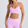 Oh Polly Matching Sets | Shorts^Super Sculpt Seamless High-Waist Mini Shorts in Violet Pink VioletPink