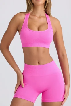 Oh Polly Matching Sets | Shorts^Super Sculpt Seamless High-Waist Mini Shorts in Sugar Pink SugarPink