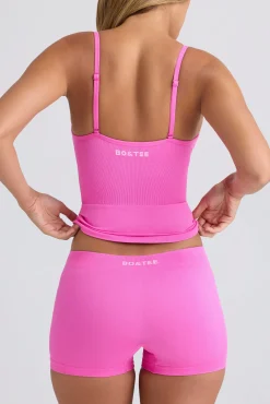 Oh Polly Matching Sets | Shorts^Super Sculpt Seamless Mid-Rise Mini Shorts in Sugar Pink SugarPink