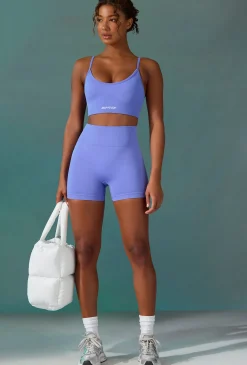 Oh Polly Women'S Clothing Sale - $65 And Under | Women'S Clothing Sale - $40 And Under^Super Sculpt Seamless Mini Shorts in Iolite