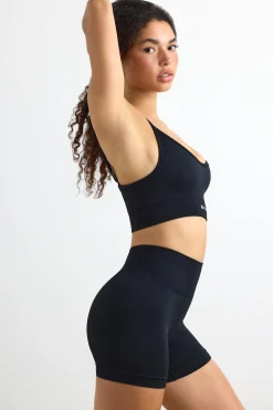 Oh Polly Matching Sets | Shorts^Super Sculpt Seamless Mini Shorts in Black