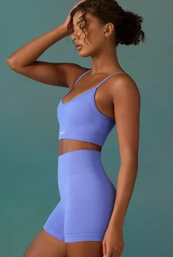 Oh Polly Women'S Clothing Sale - $65 And Under | Women'S Clothing Sale - $40 And Under^Super Sculpt Seamless Mini Shorts in Iolite