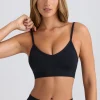 Oh Polly Matching Sets | Sports Bras^Super Sculpt Seamless Scoop-Back Sports Bra in Black