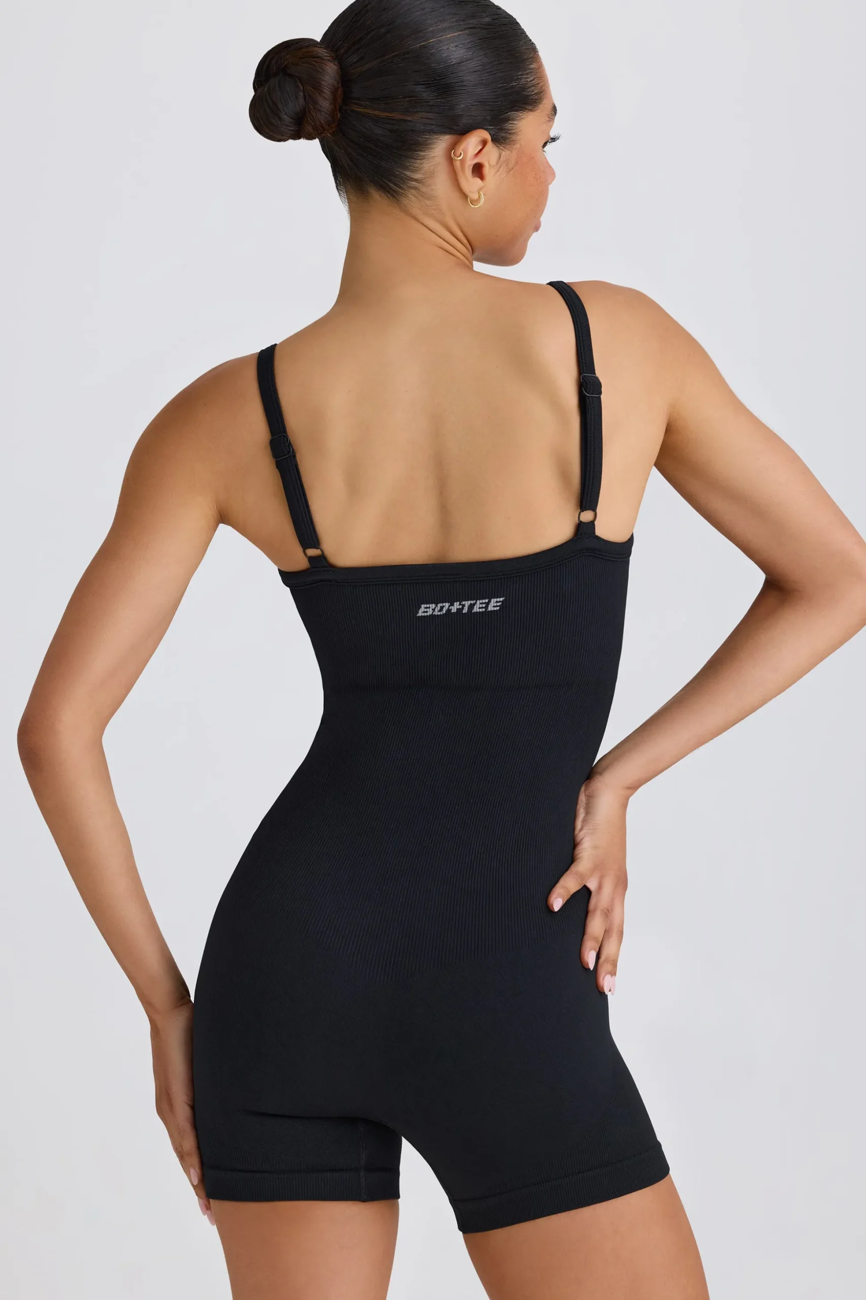 Oh Polly Unitards^Super Sculpt Seamless Unitard in Black