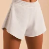 Oh Polly Matching Sets | Shorts^Sweat Shorts in Heather Grey HeatherGrey