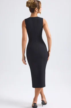 Oh Polly Wedding Guest | Graduation Dresses^Sweetheart-Neck Midaxi Dress in Black