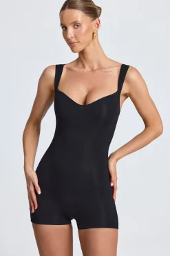 Oh Polly Jumpsuits & Unitards | Elevated Essentials^Sweetheart-Neck Unitard in Black