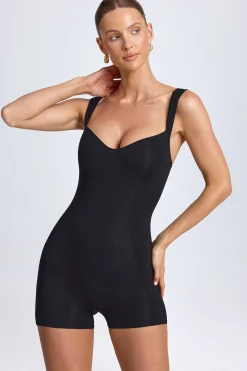 Oh Polly Jumpsuits & Unitards | Elevated Essentials^Sweetheart-Neck Unitard in Black