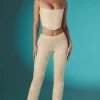 Oh Polly Women'S Clothing Sale - $65 And Under | Women'S Clothing Sale - $40 And Under^Tall Embellished Lace Low Rise Trousers in Ivory