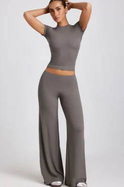 Oh Polly Women'S Clothing Sale - $40 And Under | Women'S Clothing Sale - $65 And Under^Tall Mid Rise Wide Leg Trouser in Grey