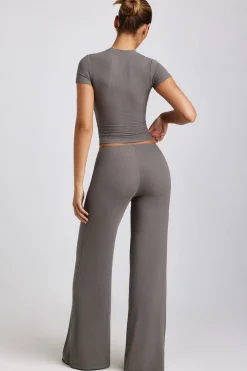 Oh Polly Women'S Clothing Sale - $40 And Under | Women'S Clothing Sale - $65 And Under^Tall Mid Rise Wide Leg Trouser in Grey
