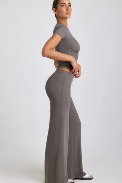 Oh Polly Women'S Clothing Sale - $40 And Under | Women'S Clothing Sale - $65 And Under^Tall Mid Rise Wide Leg Trouser in Grey