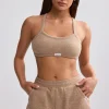 Oh Polly Matching Sets | Shorts^Terry Towelling Shorts in Mocha Brown MochaBrown