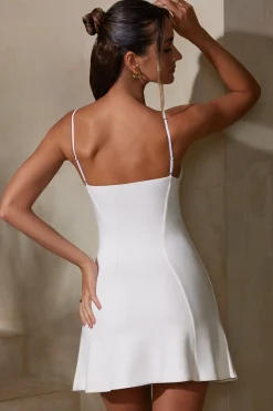 Oh Polly Bride To Be | Tencel™ Modal Dresses^Triangle Cup Spaghetti Strap Mini Dress in White