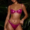 Oh Polly Bikini Sets | Bikini Tops^Underwired Balconette Bikini Top in Pink