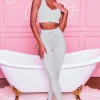 Oh Polly Women'S Clothing Sale - $65 And Under | Women'S Clothing Sale - $40 And Under^We Chillin’ Petite High Waisted Leggings in Grey