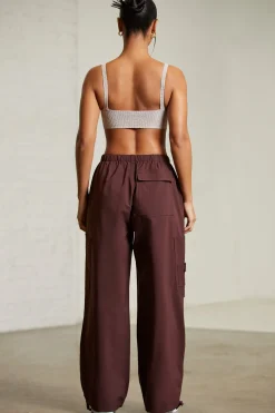 Oh Polly Women'S Clothing Sale - $65 And Under | Women'S Clothing Sale - $40 And Under^Wide Leg Cargo Trousers in Brown