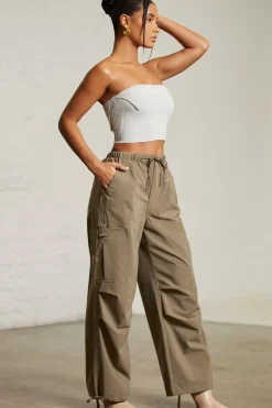 Oh Polly Women'S Clothing Sale - $65 And Under | Women'S Clothing Sale - $40 And Under^Wide Leg Cargo Trousers in Green