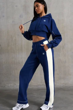 Oh Polly Women'S Clothing Sale - $65 And Under | Women'S Clothing Sale - $40 And Under^Wide Leg Sweatpants in Navy