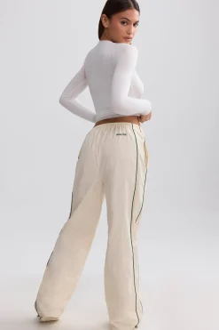 Oh Polly Tracksuits | Matching Sets^Wide-Leg Track Pants in Marble