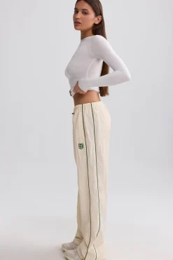 Oh Polly Tracksuits | Matching Sets^Wide-Leg Track Pants in Marble