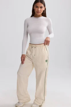 Oh Polly Tracksuits | Matching Sets^Wide-Leg Track Pants in Marble